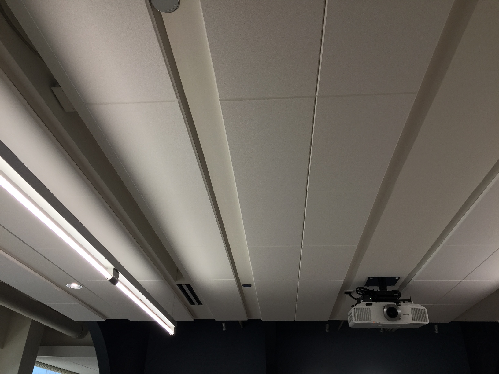 Glue Up Acoustical Ceiling Panels