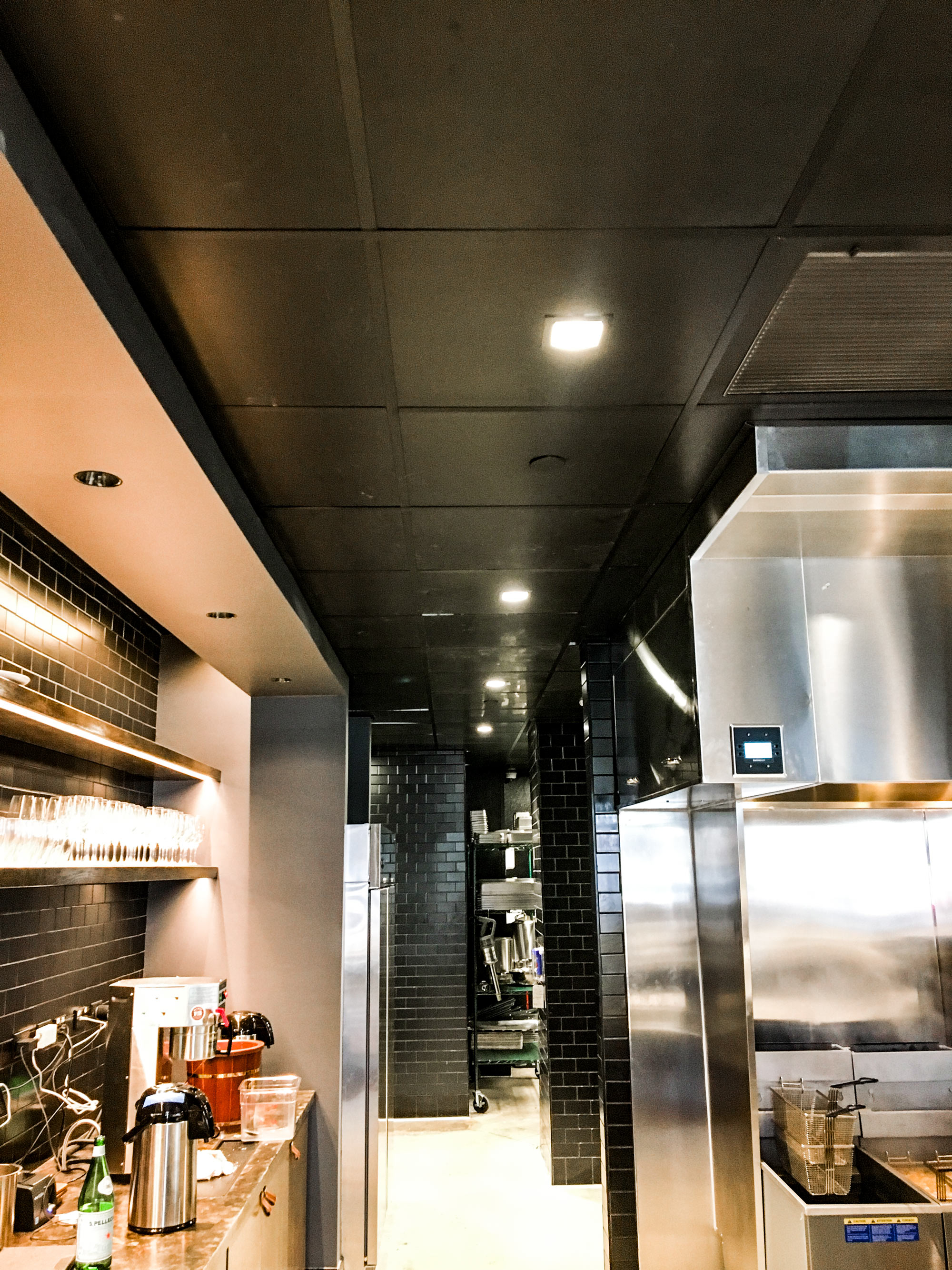 washable ceiling tiles for kitchen, restaurents & food processing